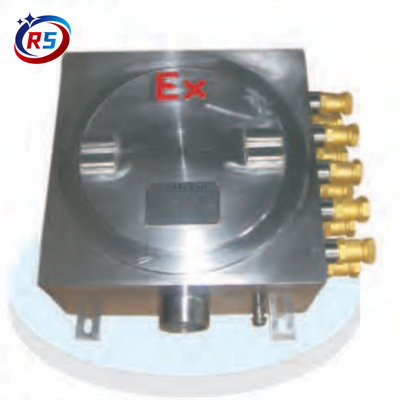 防爆接线箱型号：JH-BJX-3H\IP66\0.38KV\ExdⅡCT6\CF316