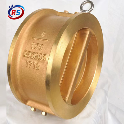 止回阀150LB\介质：海水\材质C95800\型号：RAISON-CX09,阀长：127mm
